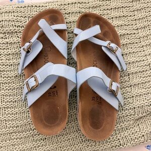 Light Blue Birkenstocks